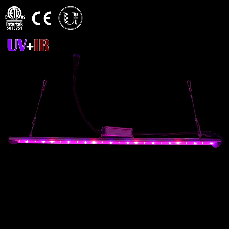 Single UV IR light bar Waterproof box Q B led grow light warm white red diodes 660nm led lighting bar waterproof