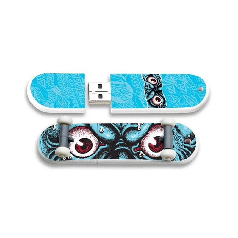 

Factory Price Unbranded Usb Memory Sticks Skateboard Shape Pen Drive USB 2.0 Flash Drive 2GB