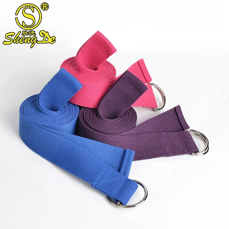 

Strong Organic Cotton Red Hight Quality Yoga Strap, Customized