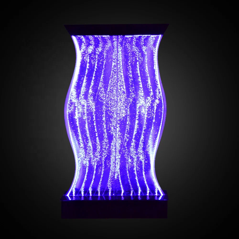 

Baojiali vase shape led water bubble wall room divider decor