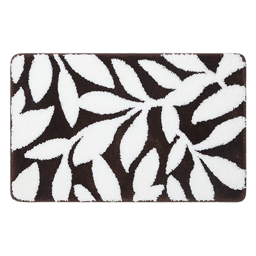 

I@home microfiber tufted print floor bathmat