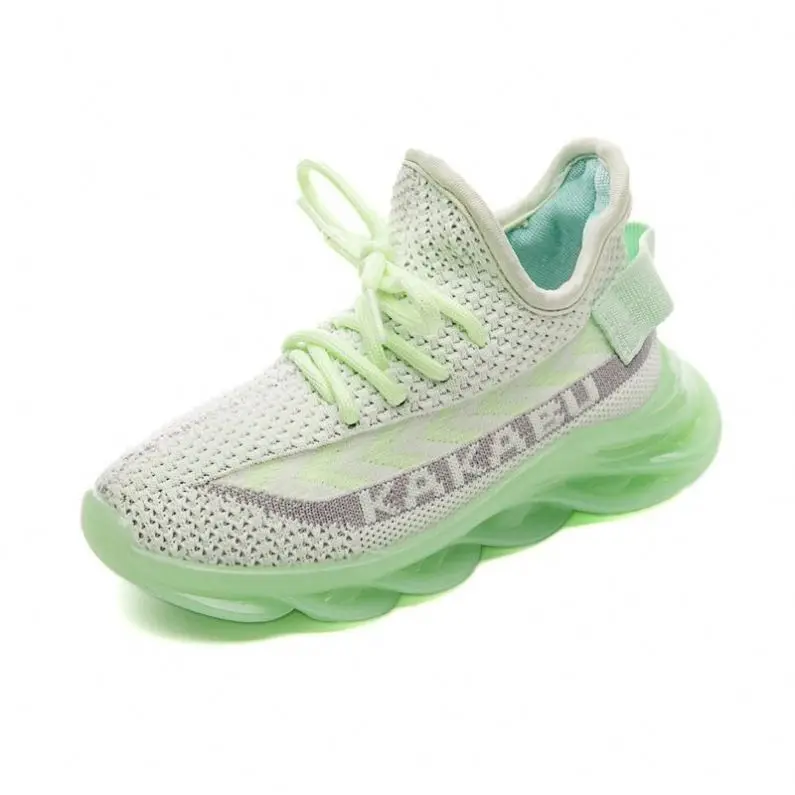 

oinetakoak Running Sport Kids LED Shoes Wild Non-slip Bright Light Children's Coconut OEM&ODM Pink Star Small Baby Shoes, Black, grey, green, pink