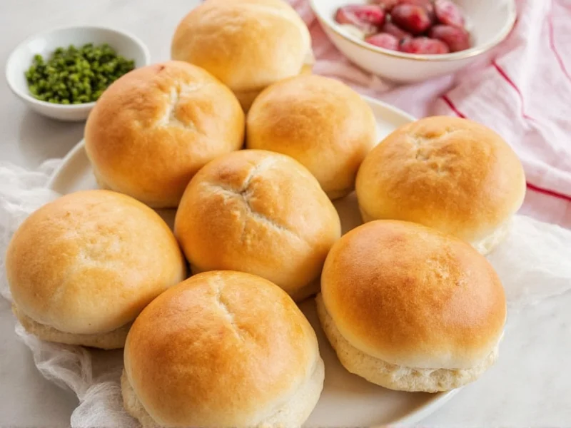homemade hoagie buns