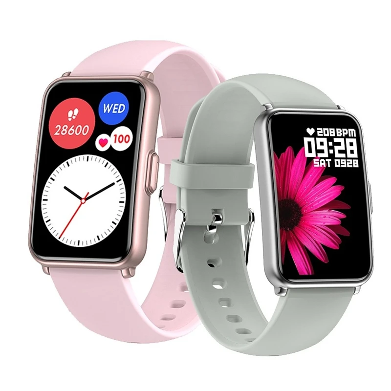 

2022 New Tw1 Smartwatch 1.57 Inch Ips High-definition Full-fit Round Screen Tft Ip68 Waterproof Tw1 Smart Watch, Black white blue pink