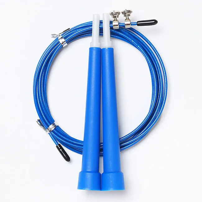

Hot Selling Fitness Jump Rope PVC Gym Handle High Speed Skipping Jump Rope, Black,red,orange,pink,blue,green,yellow,purple