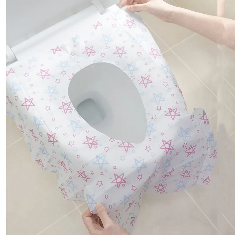 

China high quality nice printed toilet seat convenient luxury toilet seat cover, Customized color