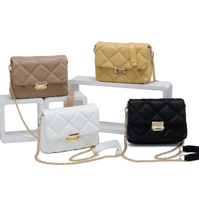 

Textured shoulder bag for women embroidered stylish bags small square cross bag