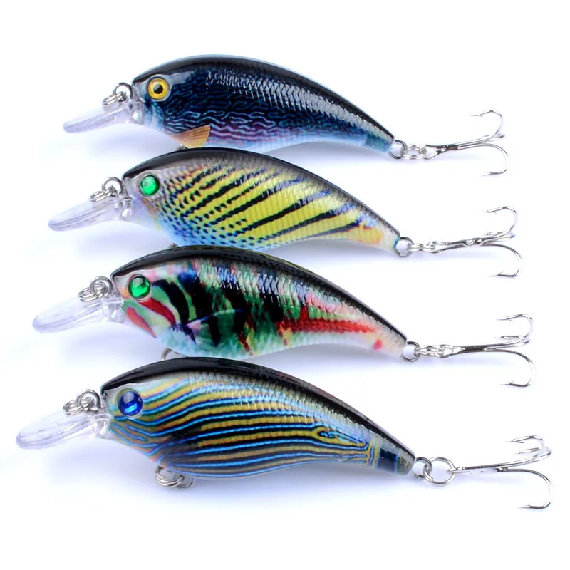 

7.5cm/10.5g Fishing Lures Wholesale Crank Wobbler Crankbaits Artificial Hard Baits Lure