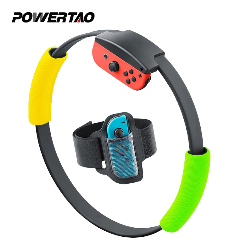 
Ring Fit Adventure Nintendo Switch Controller Accessory Yoga Circle and Leg Strap Switch Yoga Circle Set, Ring-Con Grips 