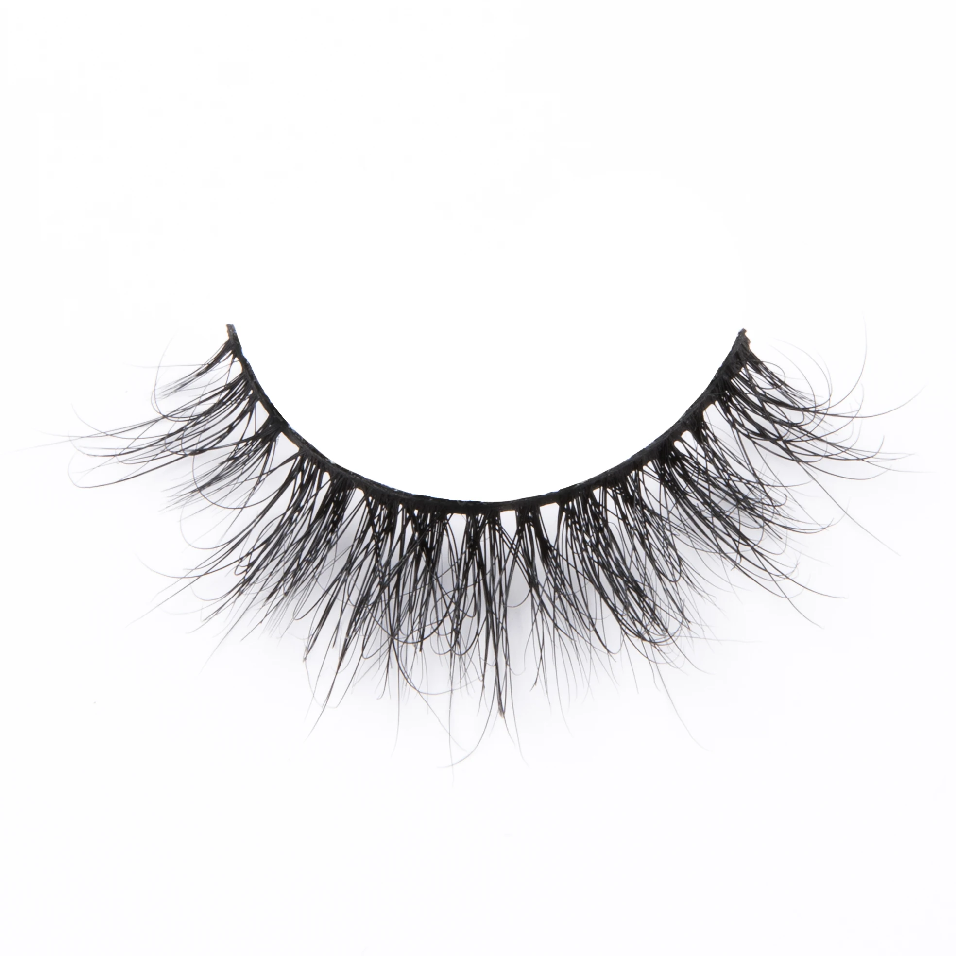 

6D56 Wholesale free lash packaging Private Label 3d Mink Eyelashes, Natural black