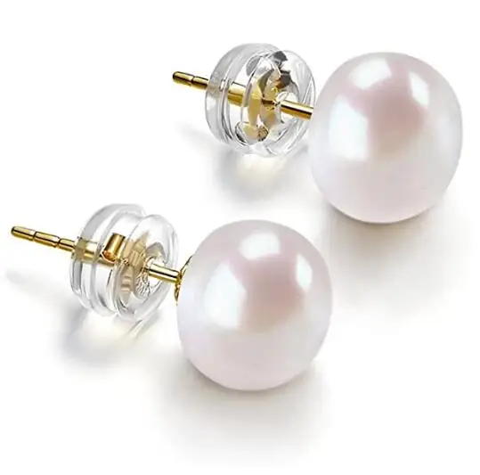 

Handpicked White Freshwater Culture High-end Precious Pearl Earrings for Women
