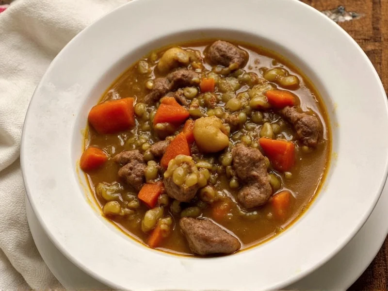 Perfect Beef Barley Soup Slow Cooker Recipe & Tips