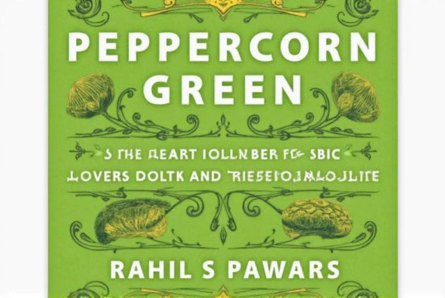 dried peppercorn green spice