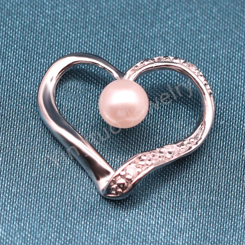 

2021 Fashion Classic Pearl 925 Sterling Silver Exquisite Pendant Necklace