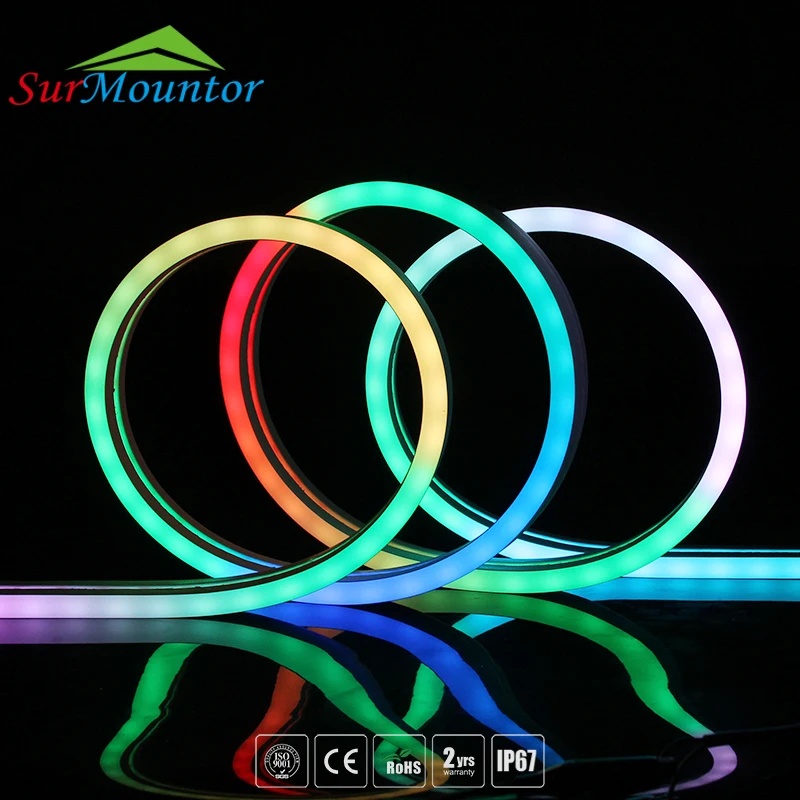 5V Rgb Led Neon Flex Neon Sign SMD 5050 Color Changing Led Neon Flexible Strip
