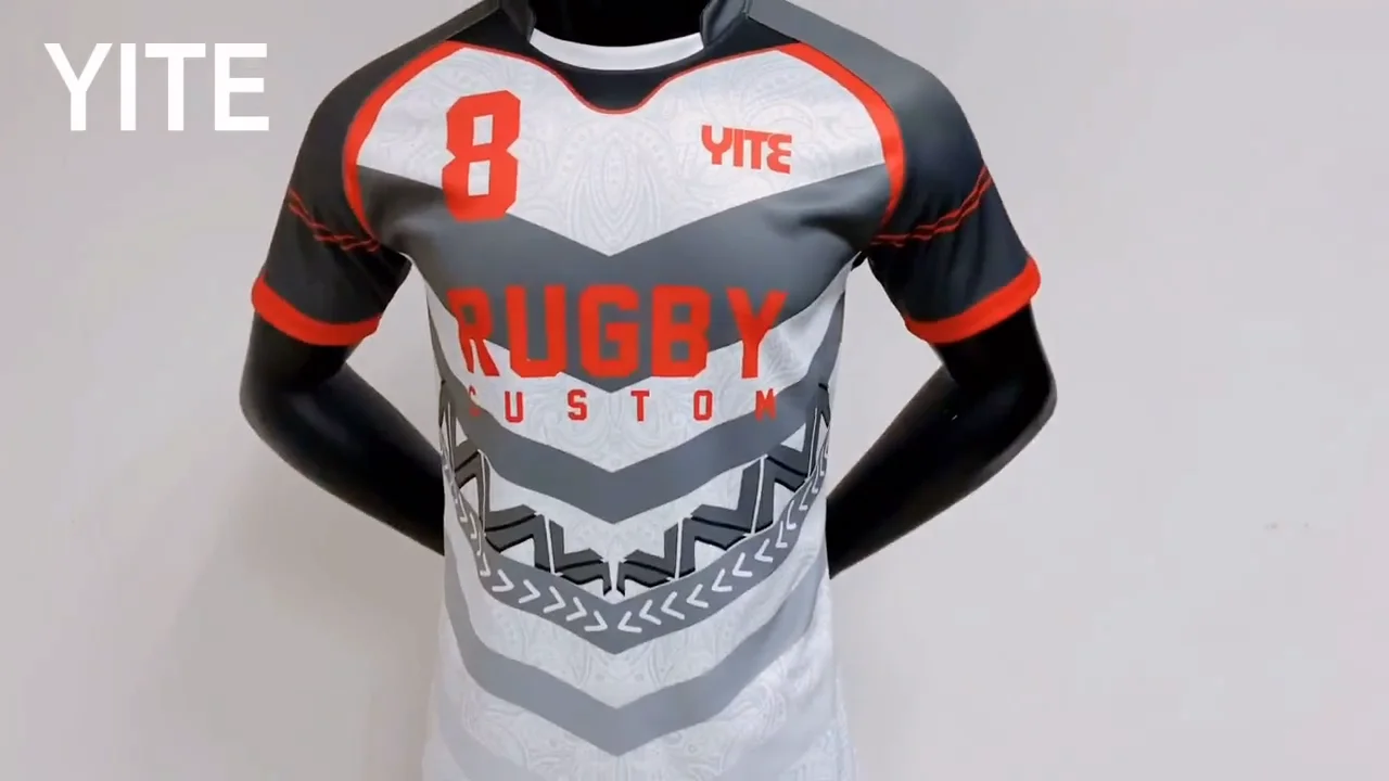 Source OEM Rugby Shirt Custom Online Sale Rugby Uniform For Adult Printing Original Sublimation Rugby Jerseys on m.alibaba