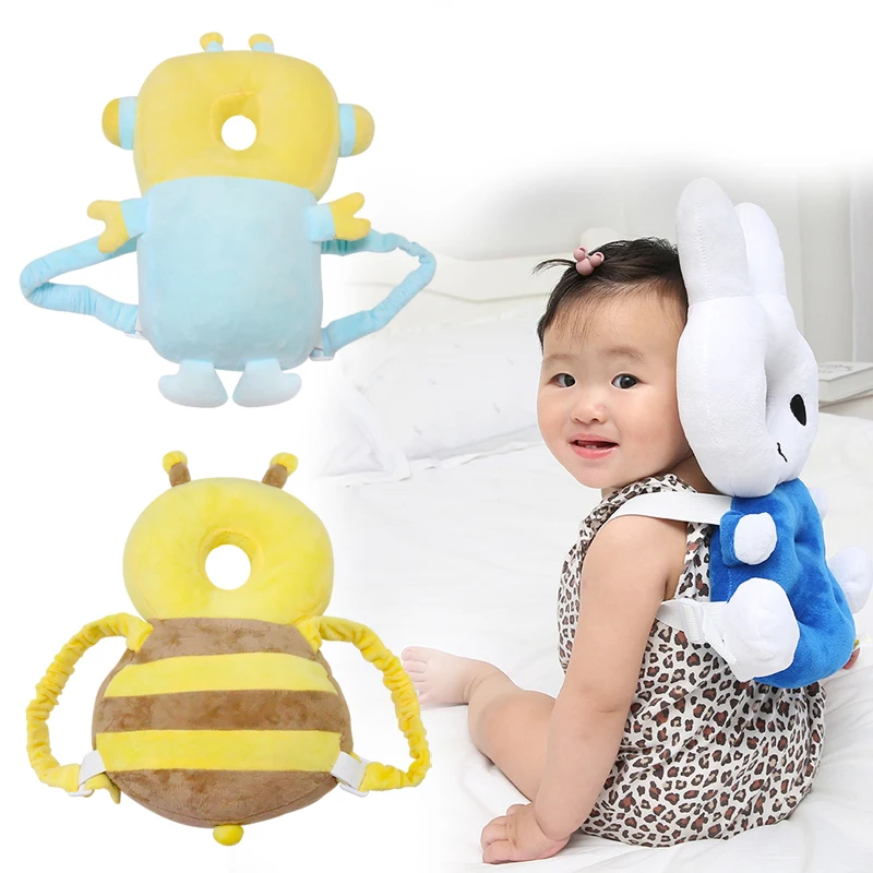 

2021 New Toddler Baby Head Protector Safety Pad Cushion Back Prevent Injured Angel Bee Cartoon Security Pillows, Customized color