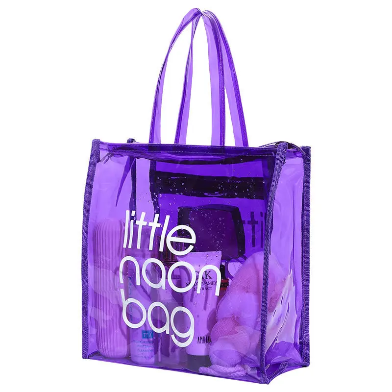 

Ins New Fashion Waterproof Purses And Crossbody Handbags Luxury Handbags For Women Pvc Transparent Jelly Tote Bag Women Hand Bag, Picture