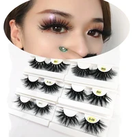 

Factory Price Wholesale 5D Mink Lashes Vendor Cruelty Free Private Label 25mm Eyelashes With Customized Eyelash Packaging