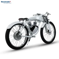 

Shanghai Two Wheel Cafe Racer Electric Bike, Electric Motor Bicycle, 50 Km H Baterai E Bike