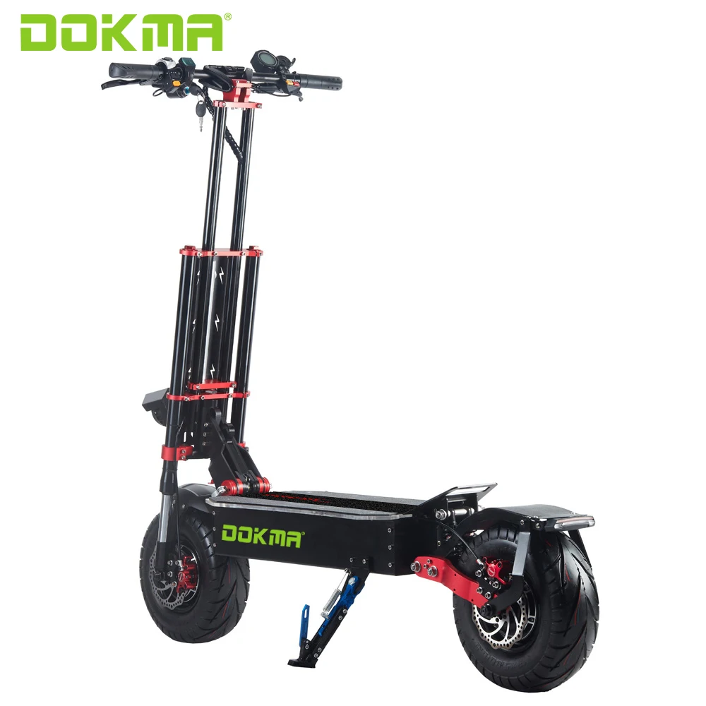 

DOKMA 60V 3600W 2020 Electric scooters 13inch Model DHOT13 with Customizable acrylic light board