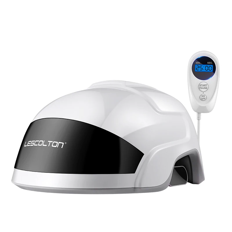 

Lescolton Factory Dropshipping Professional Multifunctional Therapy Hair Growth Cap Home Use Laser Hair Growth Helmet