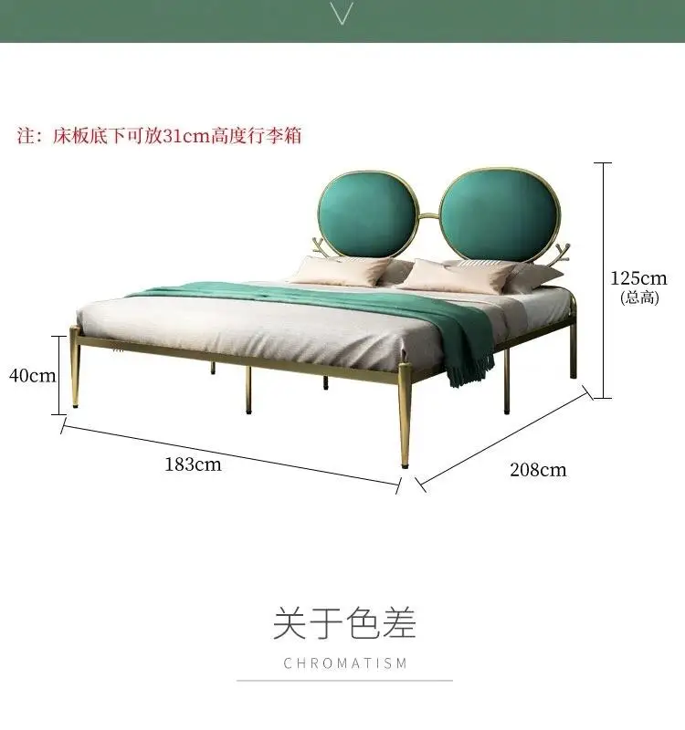 Wholesale strong detachable army metal double bunk black single dormitory iron metal bed