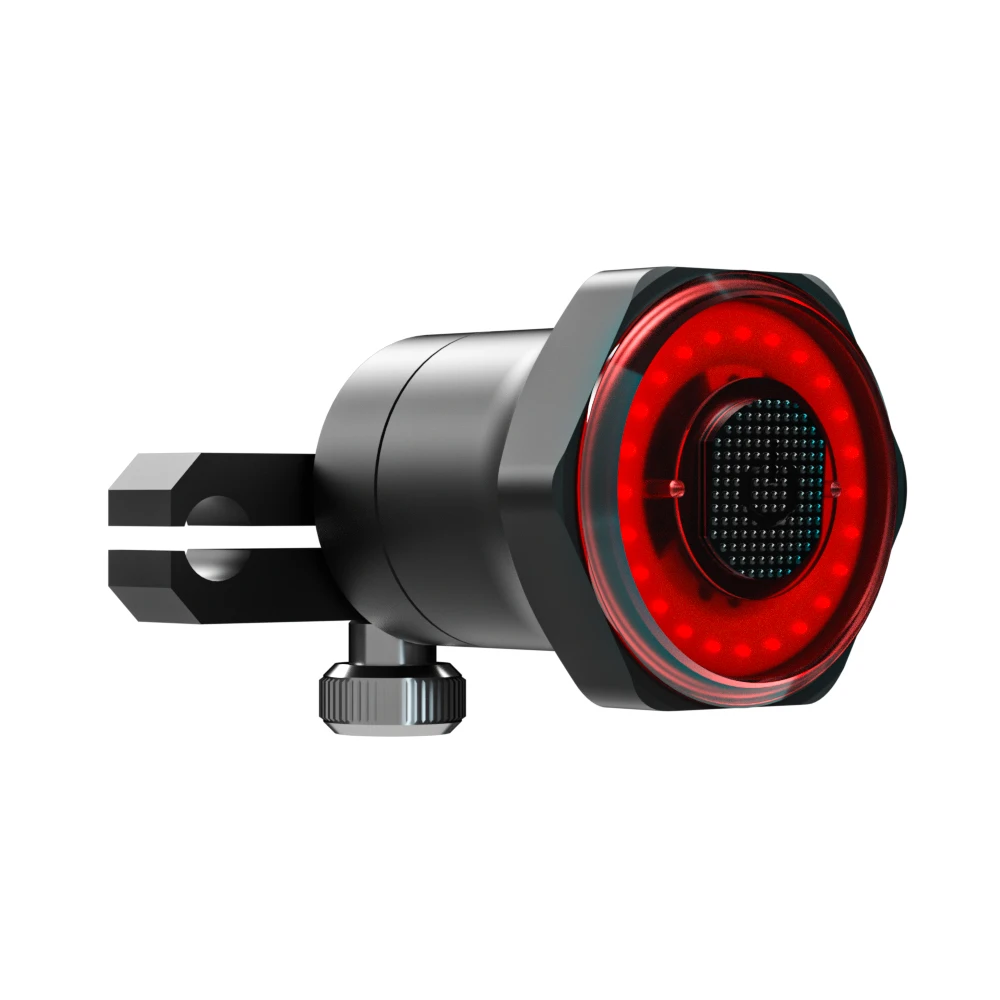 

MEROCA Bicycle Rear light Auto Start IPX6 Detection Brake Waterproof LED cycling load 100 lumens bicycle rear light, Black