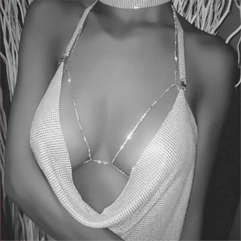 

Best Price Body Waist Chain Gold Waist Jewelry Body Chains Collar Acero Inoxidable Body Chain Bra, Gold,sliver