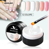 

2019 New Products Wholesale Nail Gel CANNI Nail Extension Gels Thick Builder Gel Natural Camouflage UV Gel 15ml manicure led