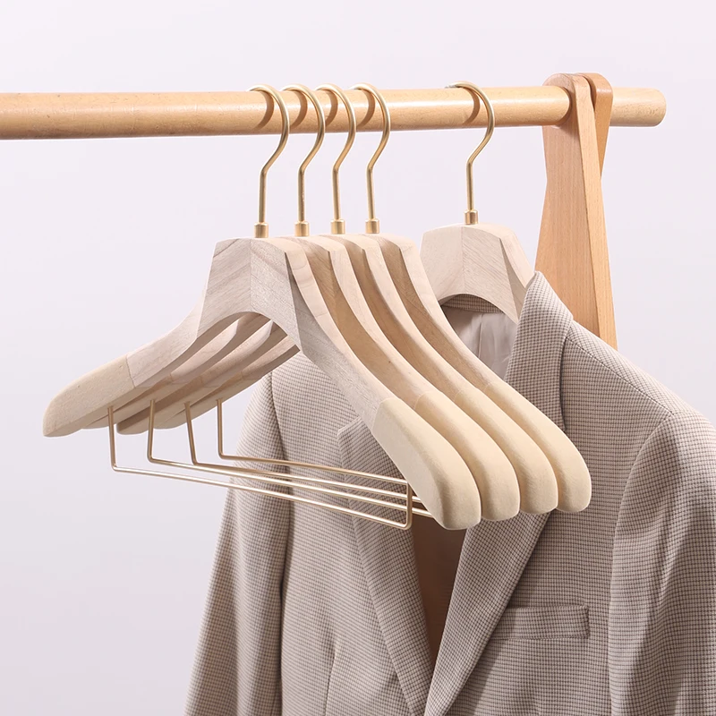 

Wood Hanger For Clothing Camphorwood Non-lacquer Smooth Surface Non Slip Velvet Hangers wood hanger for clothing