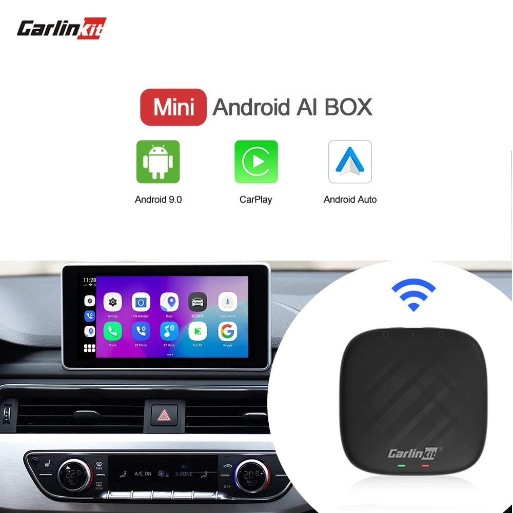 

Carlinkit 4G 64G inalambrico Carplay car box Android infotainment system Carlinkit MINI ai box