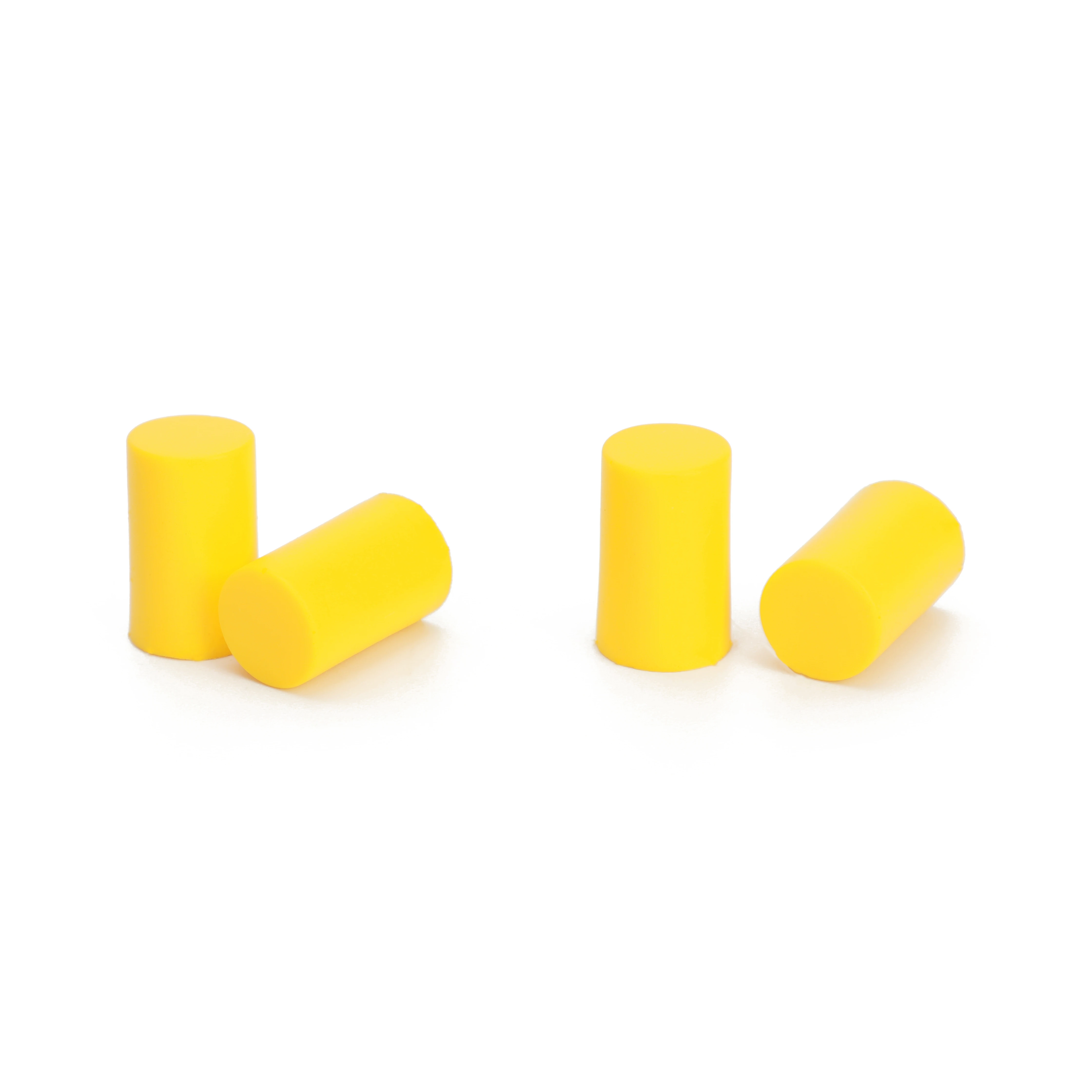 Cylindershaped Disposable Earplugs With Oem Design Yellow Ear Plugs