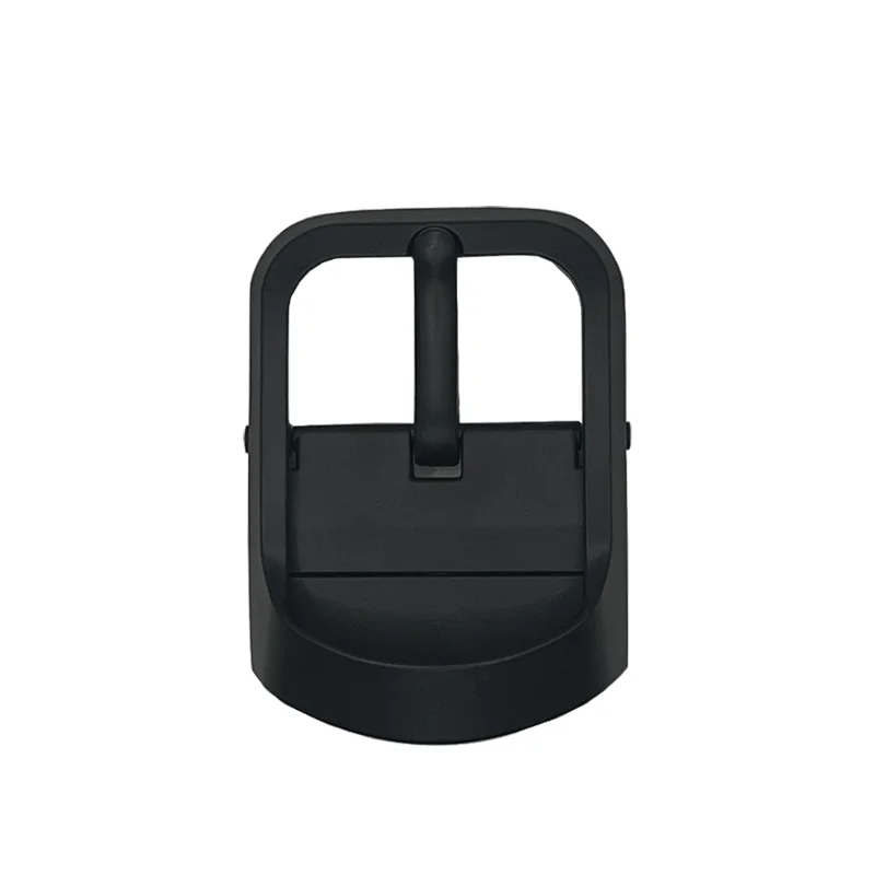Adjustable Black Zinc Alloy Metal Belt Buckle Double Bar Collars Hardware Manufacture's Double Bar Buckle