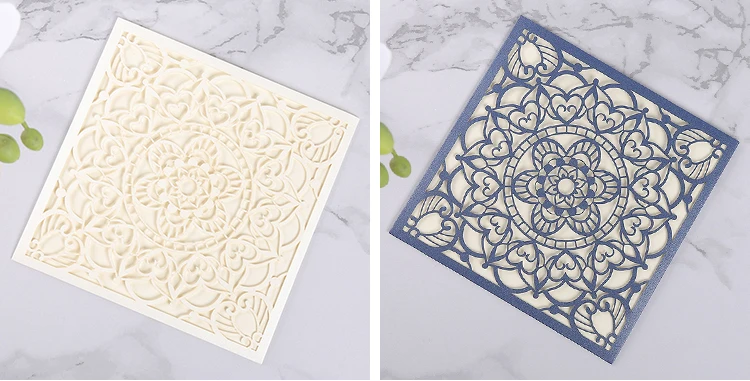 Square muslim baby shower invitations,birthday invitation cards for kids