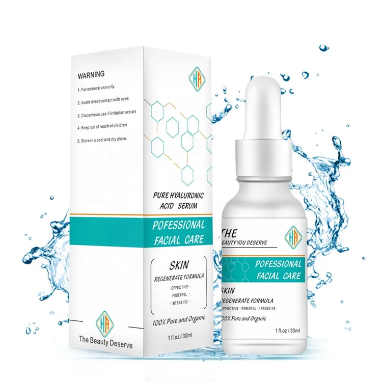 

Best Manufacture Skin Care Face Serum Hyaluronic Acid Serum 100% Pure Private Label Serum Acid Hyaluronic For Any Skin