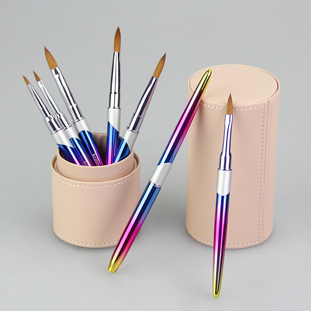 

100% kolinsky nail brush pure Kolinsky Nail art brush Acrylic brush Custom logo