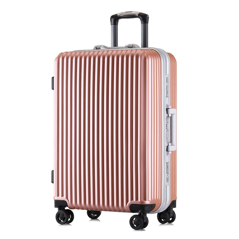 

6 color Wholesale price hardcase Swivel 4 Wheel Lightweight Spinner Luggage Suitcase Trolley