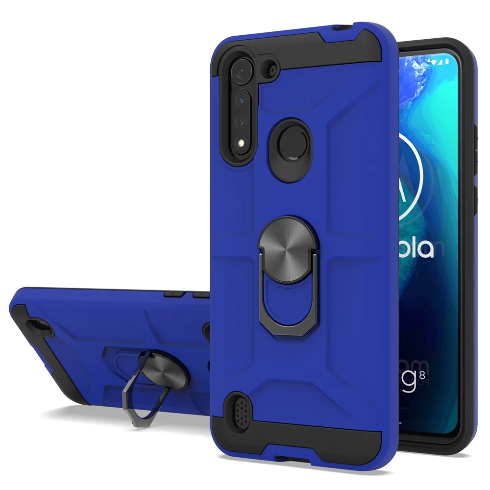 

New 2020 Trending Product ring kickstand Wholesale Cell Phone Case For Motorola E6 Plus Play G8 Power lite e6s