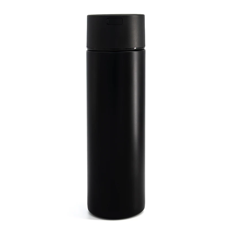 

free shipping water purifier and self cleaning stainless steel insulated drink water bottle for hiking camping travel