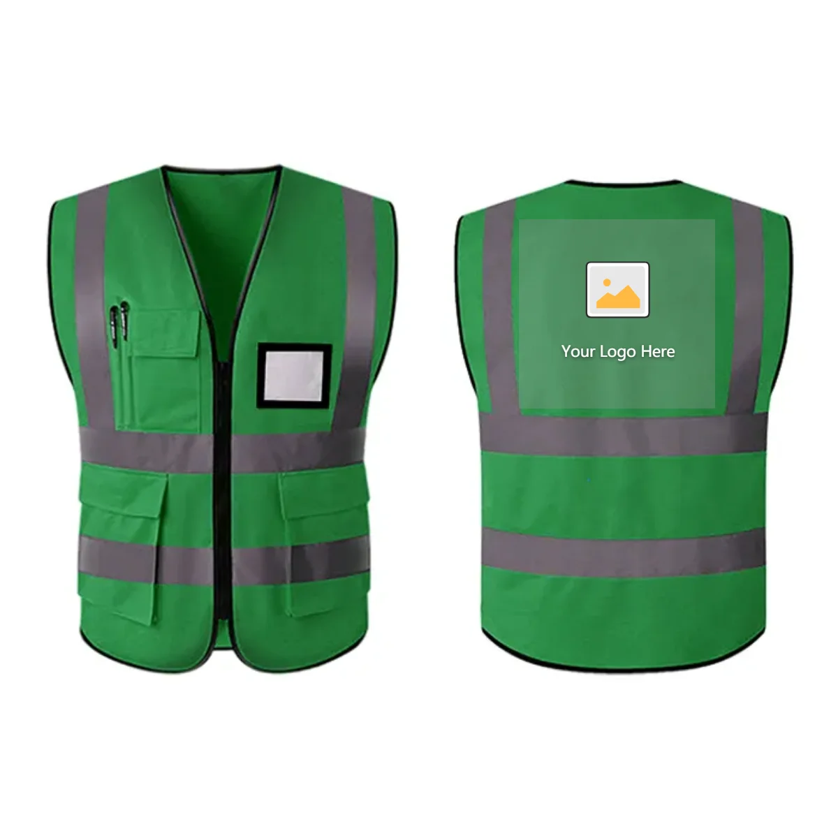 High Vis Reflective Safety Vest Construction Apparel Safety Clothing