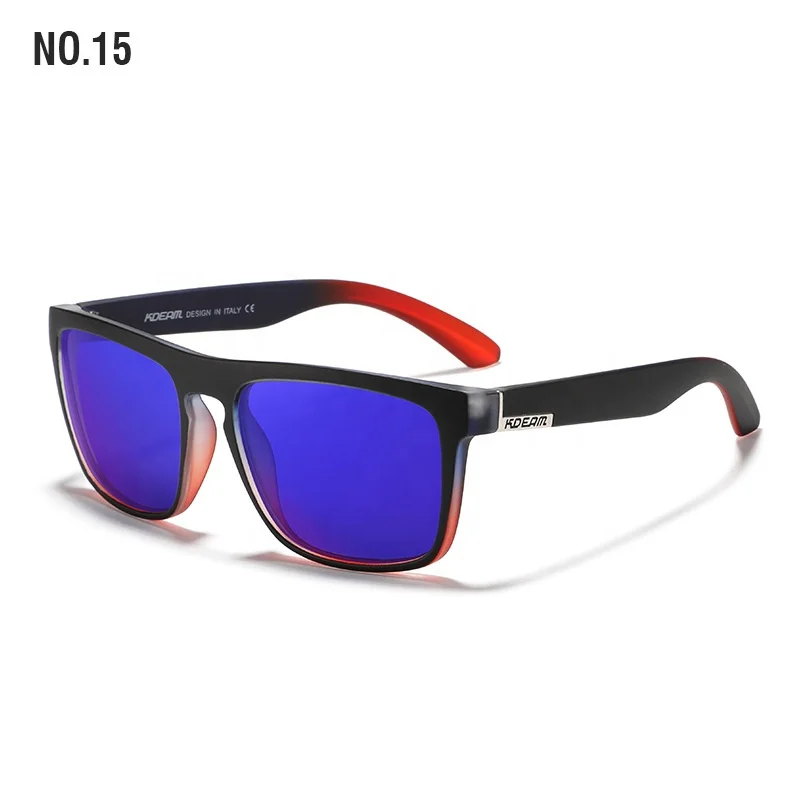 

KDEAM 2019 Box color driving polarized sunglasses outdoor sports sunglasses, Custom colors