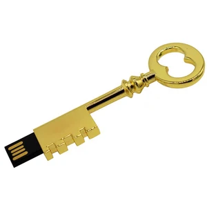 Retro Metal Key USB 2.0 Flash Drive