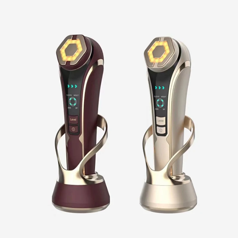 

PSB LED Light Therapy RF Beauty Machine Face RF Lifting Massager Skin Tightening Anti Wrinkle EMS RF Equipment