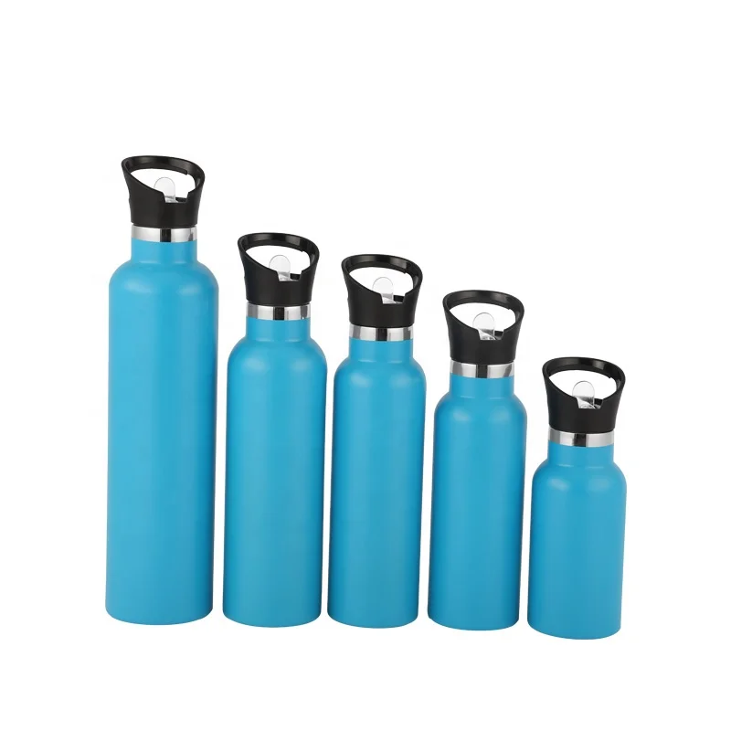 Hot sale 500ml stainless steel double wall vacuum insulated water bottle powder coating sports bottle