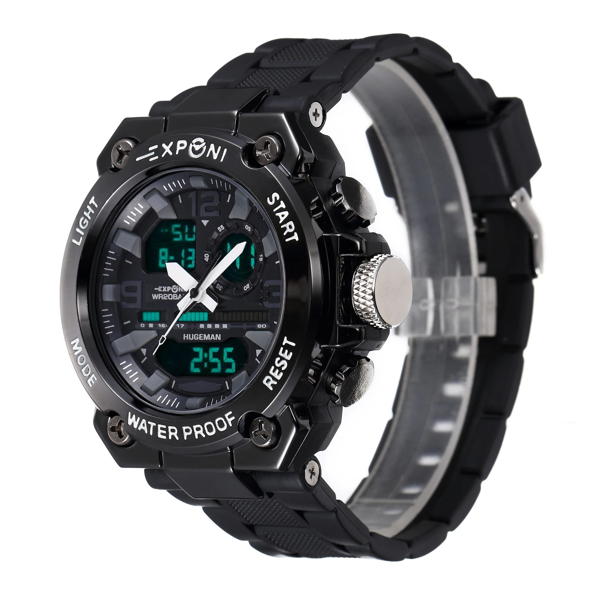

Military Grade Digital Watch Fashion Sports Watch Shock Resistant Wear Resistant Multifunctional Digital Watch