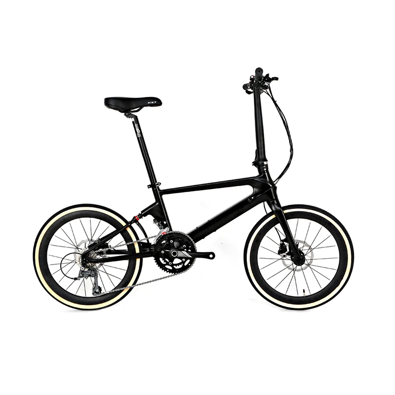 

Twitter Lightweight 22 Inch Carbon Fibre 22 speed Bike Foldable Bike Mini City Bike Adult Folding Bicycle