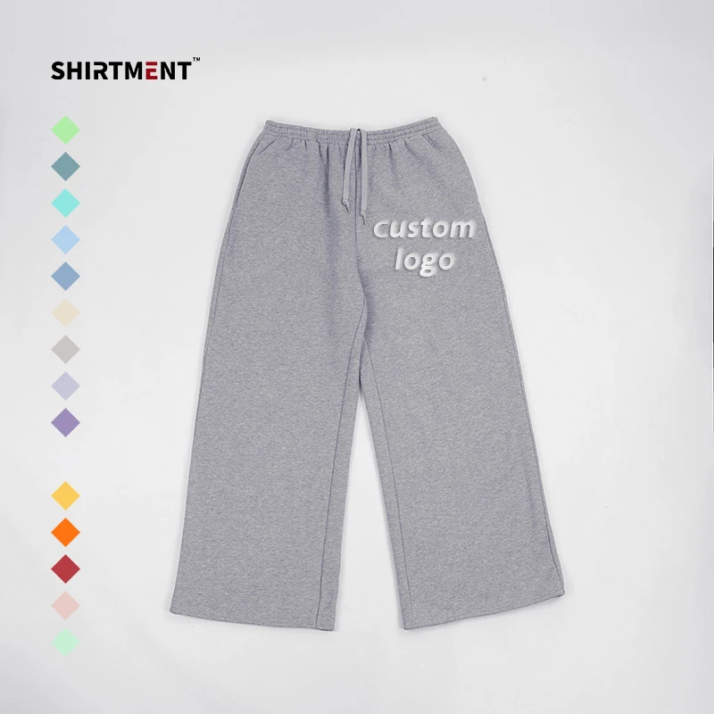 OEM Custom French Terry Wholesale Latest Designs Blank Trouser Plus Size Sweatpants Men's Track Pants