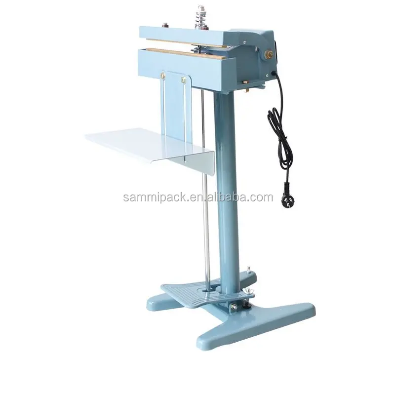 Factory Direct hot sale Double heat Foot inpulse plastic bag sealing machine aluminum foil bag sealing machine