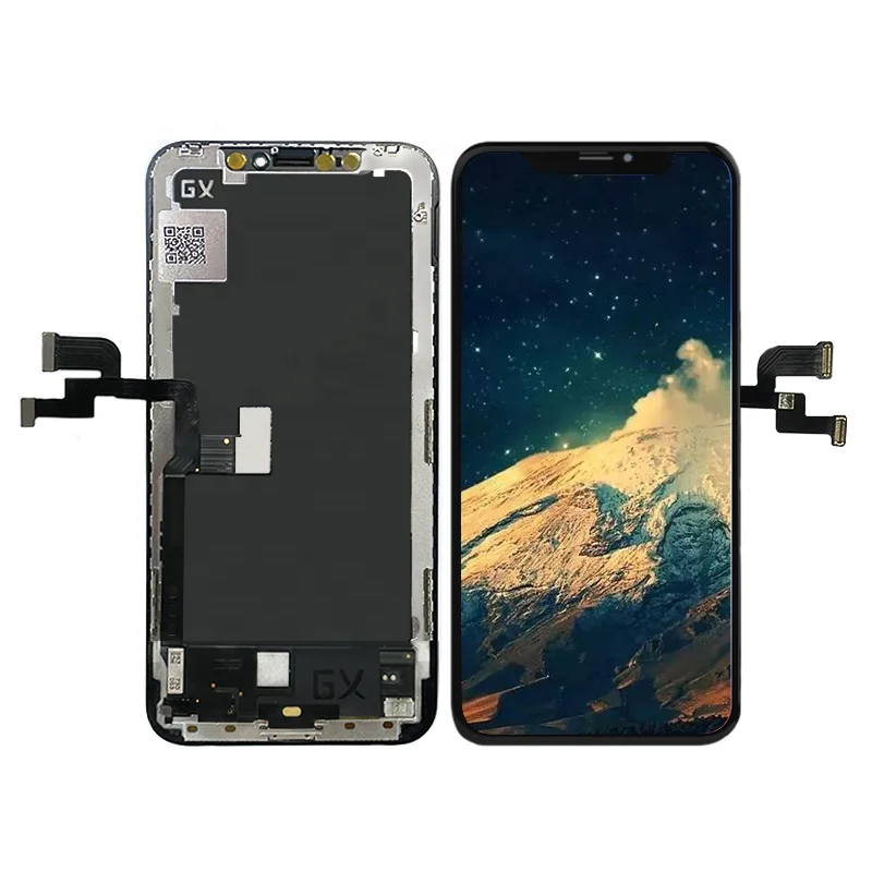 

LCD screen display mobile phone digitizer assembly for iphone x xs max 11 Pro, Black